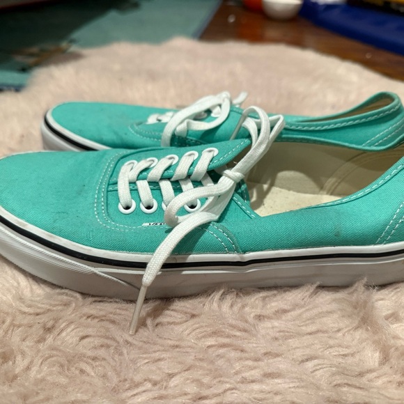 Excellent Condition Turquoise Vans - Picture 2 of 4